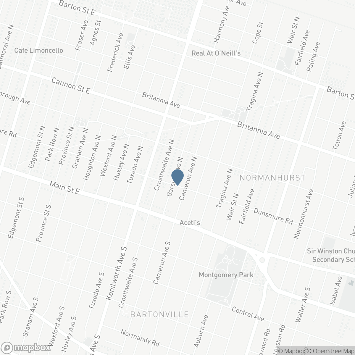 72 GARSIDE AVENUE N, Hamilton, Ontario L8H 4W3